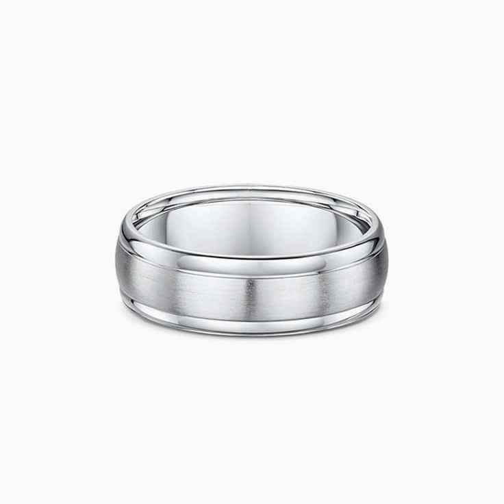 Brushed Mens Wedding ring 5020