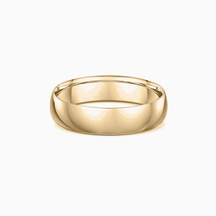 Classic mens wedding ring 292A21