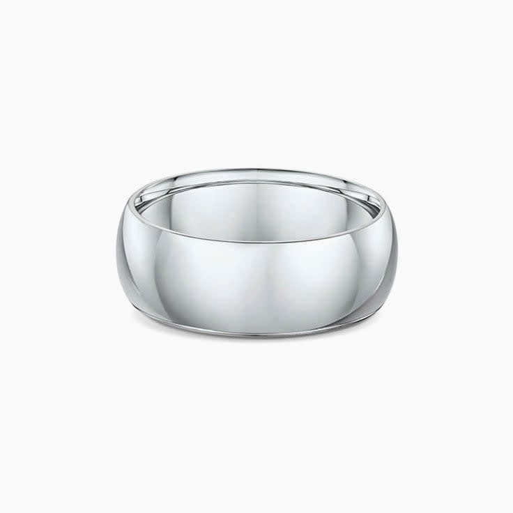 Heavy dome classic wedding band