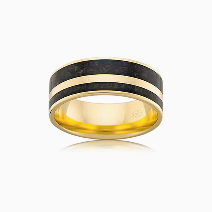 Black Spectrum Mens Ring J4363