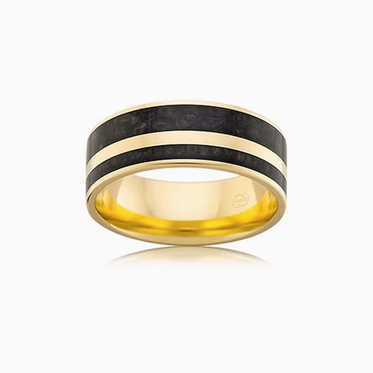 Black Spectrum Mens Ring J4363