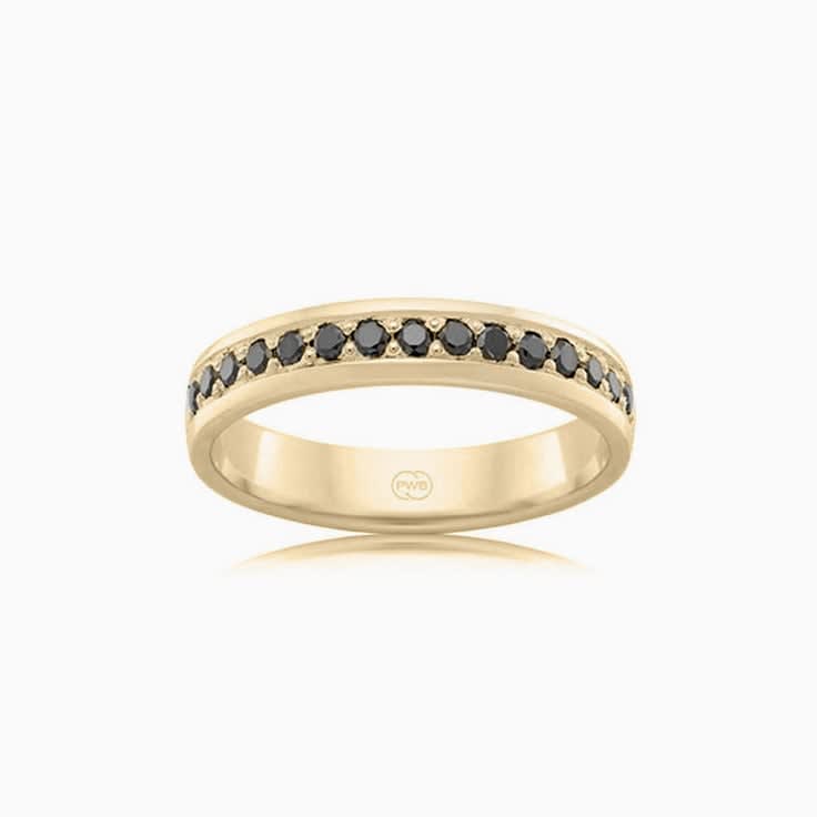 Black Diamond Womens Ring