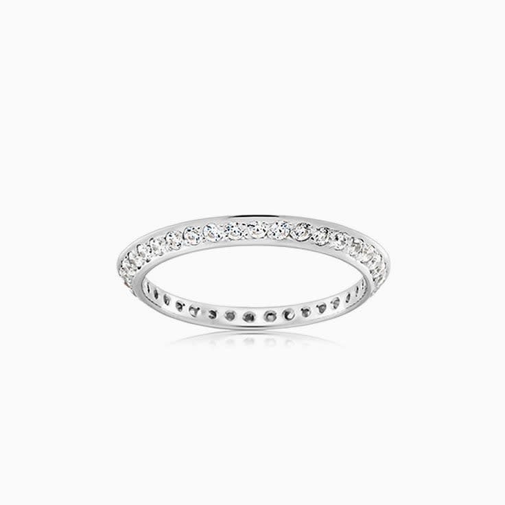 Knife edge wedding ring FC3890