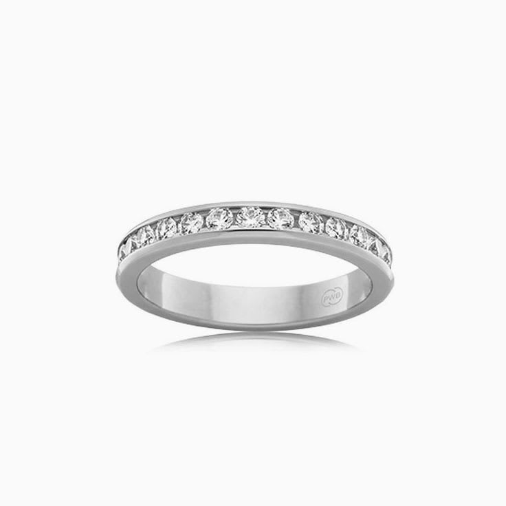 Womens Lab Diamond Wedding Ring 3428