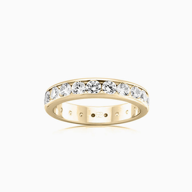 Womens Lab Diamond Wedding Ring 3543