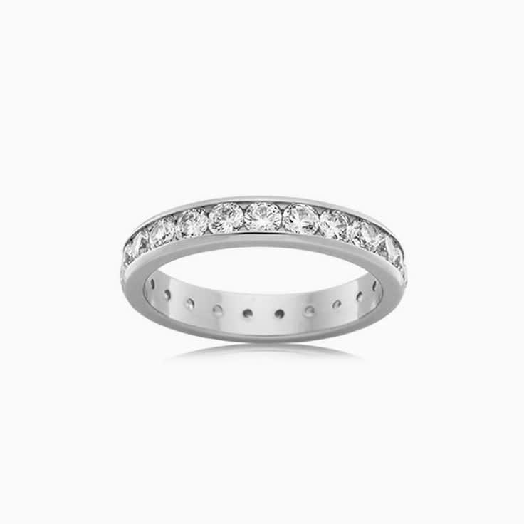 Womens Wedding Lab Diamond Ring 3544