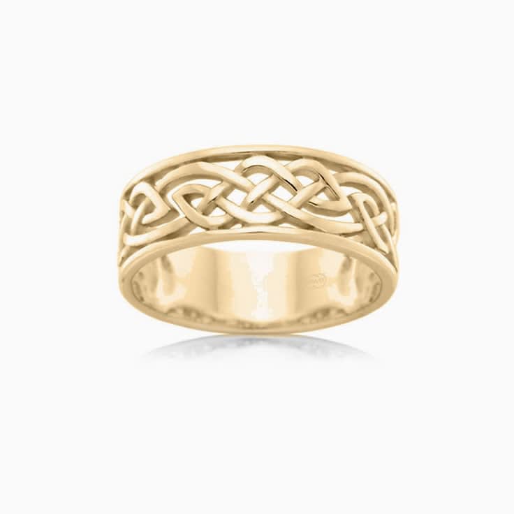 Carved Mens Ring J2648