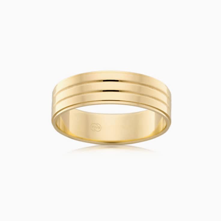 Plain Gold Band Ring
