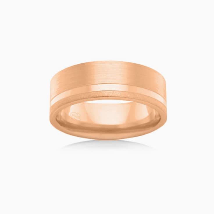 Classic Mens Wedding ring F3925