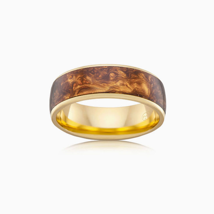 Brown Spectrum mens ring J4295