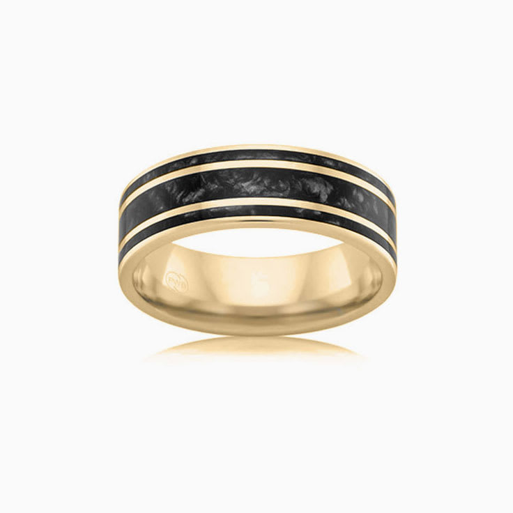 Black spectrum mens ring J4299