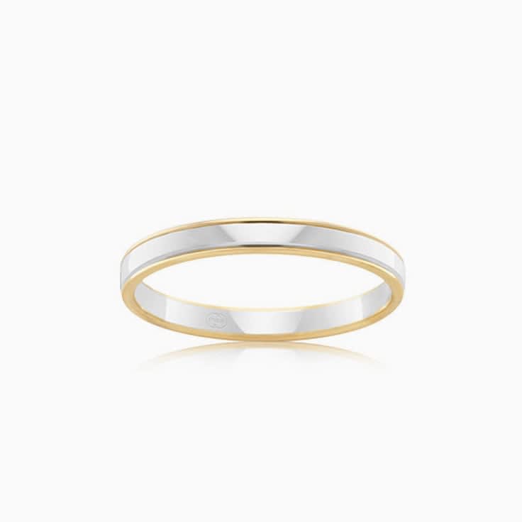 Plain Gold Band Womens