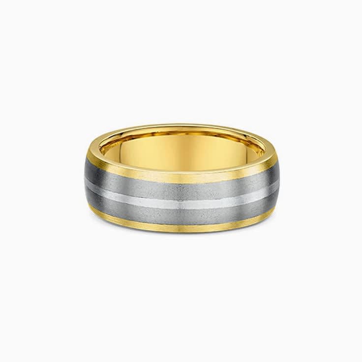 Titanium mens ring 5391T00