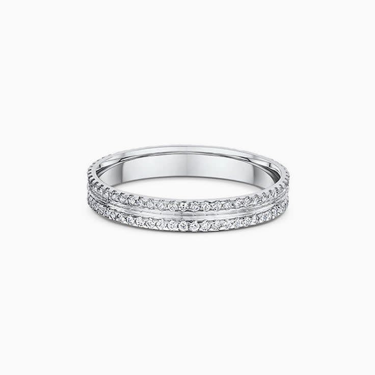 Two row diamond band 4980000