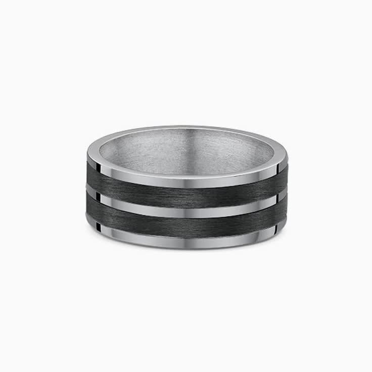 Titanium and Carbon fibre ring 582B01