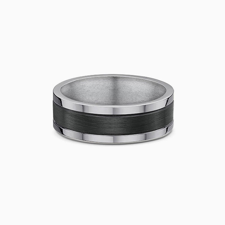 Titanium and carbon fibre ring 587B01