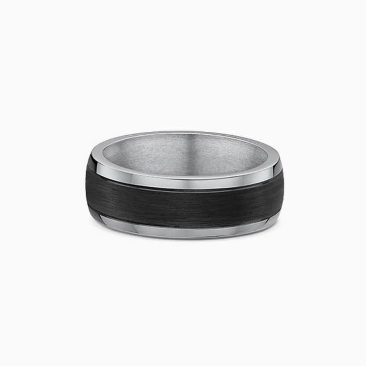 Titanium and carbon fibre ring 588B01