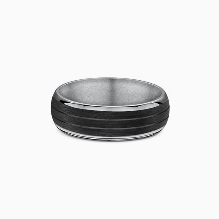 Titanium and carbon fibre ring 607B00