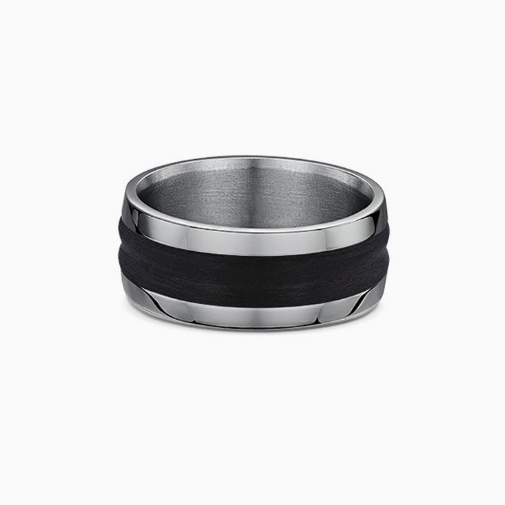 Titanium and carbon fibre ring 608B00