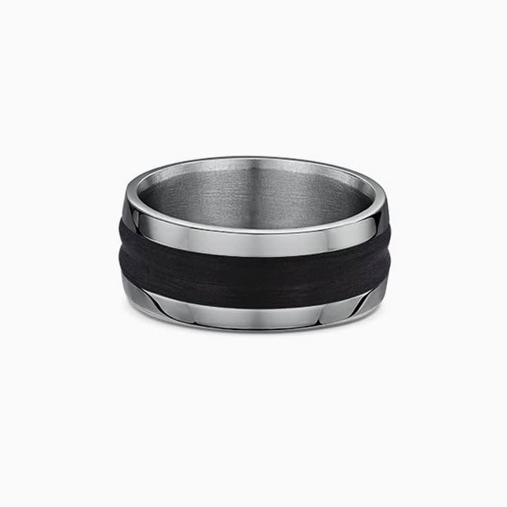 Titanium and carbon fibre ring 608B00