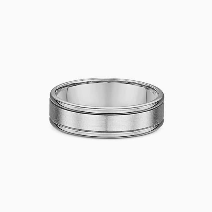Mens Comfort Polished Ring