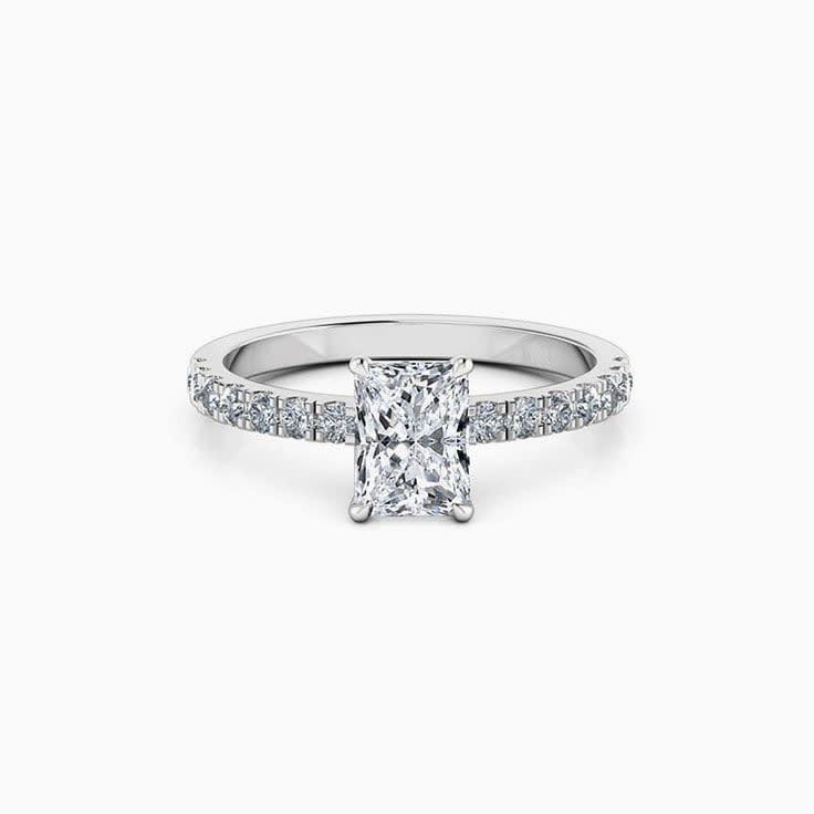 2 carat radiant lab grown diamond