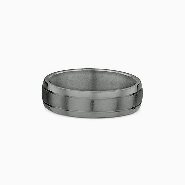 Classic Tantalum ring 855A25
