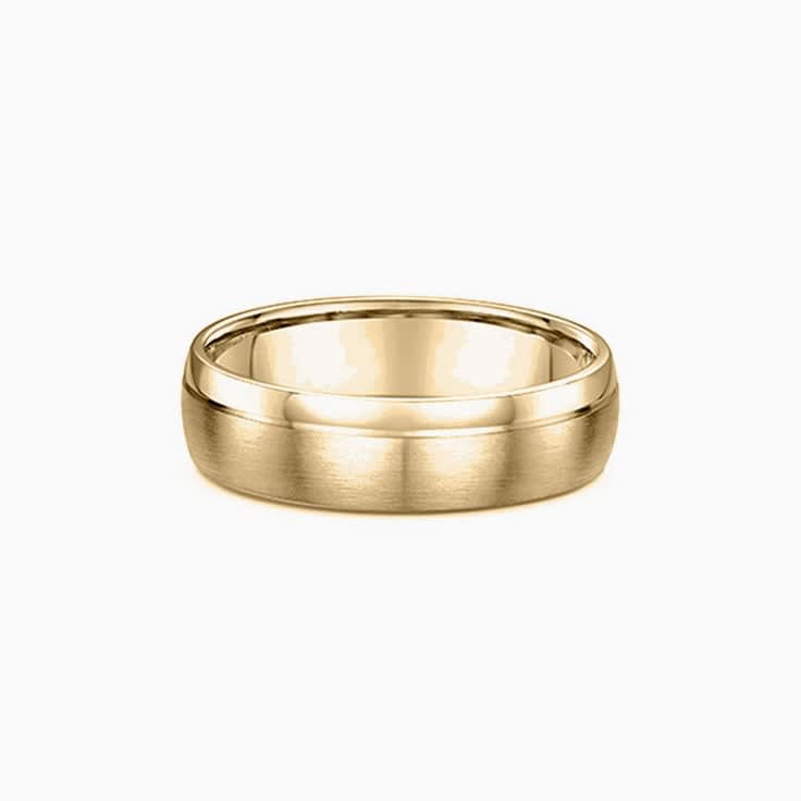 Classic Mens Wedding Band 784A01