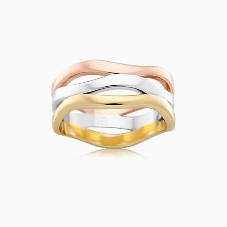 ladies gold ring3T3225