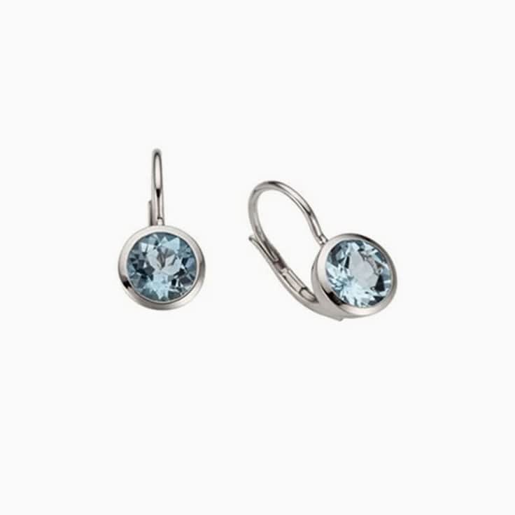 Blue Topaz Earring