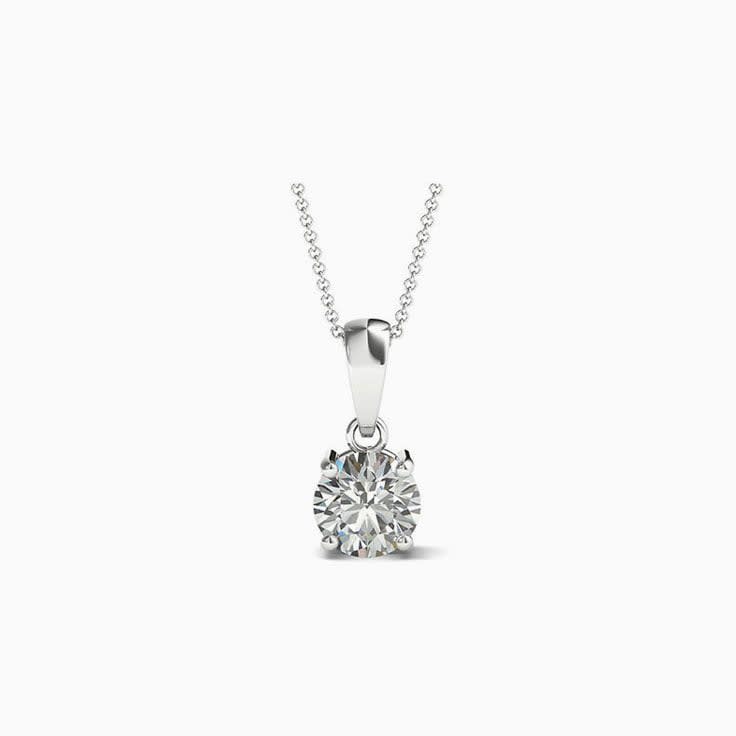 Classic Solitaire Pendant