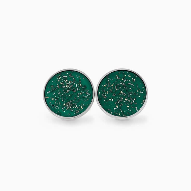 Green Stardust Cufflinks