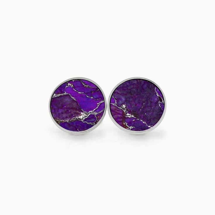 Lightning turquoise cufflinks