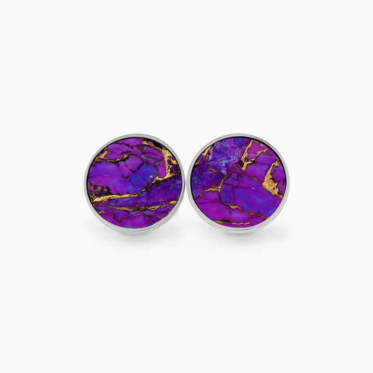 Lava turquoise cufflinks
