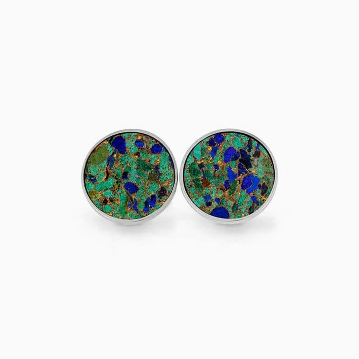Desert mosaic cufflink