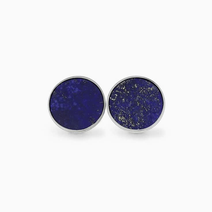 genuine lapis lazuli cufflinks