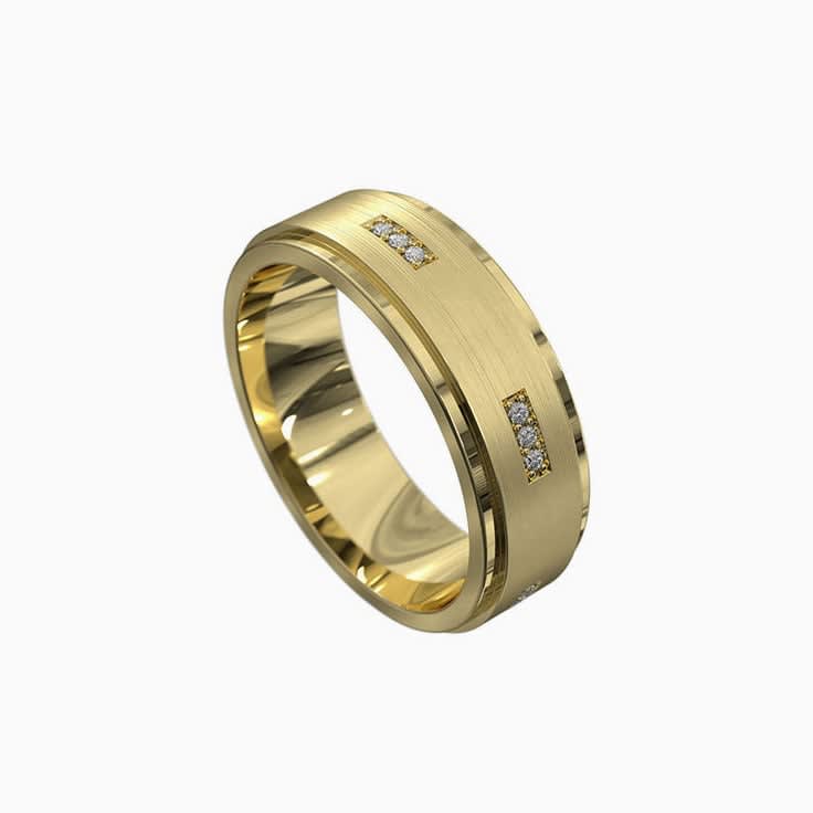 mens wedding diamond ring7090