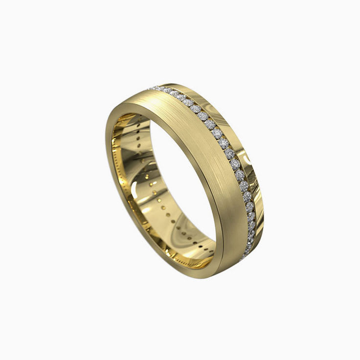 Side set diamond ring 7072