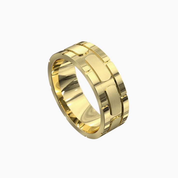 mens wedding ring 6008