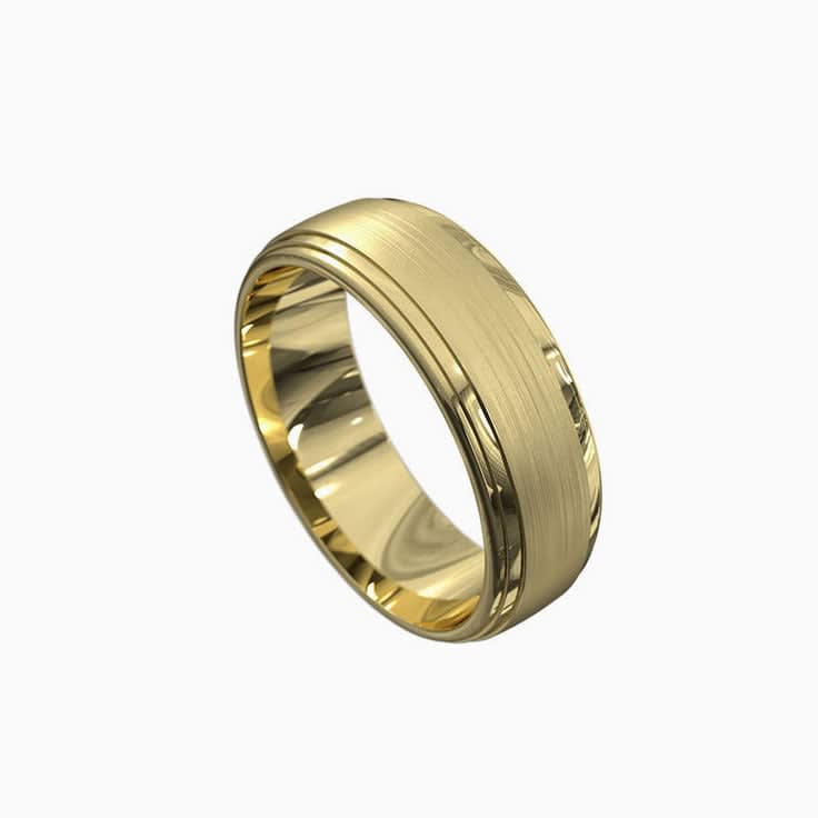mens wedding band 4092