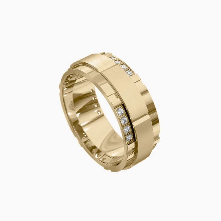 mens diamond band 7048
