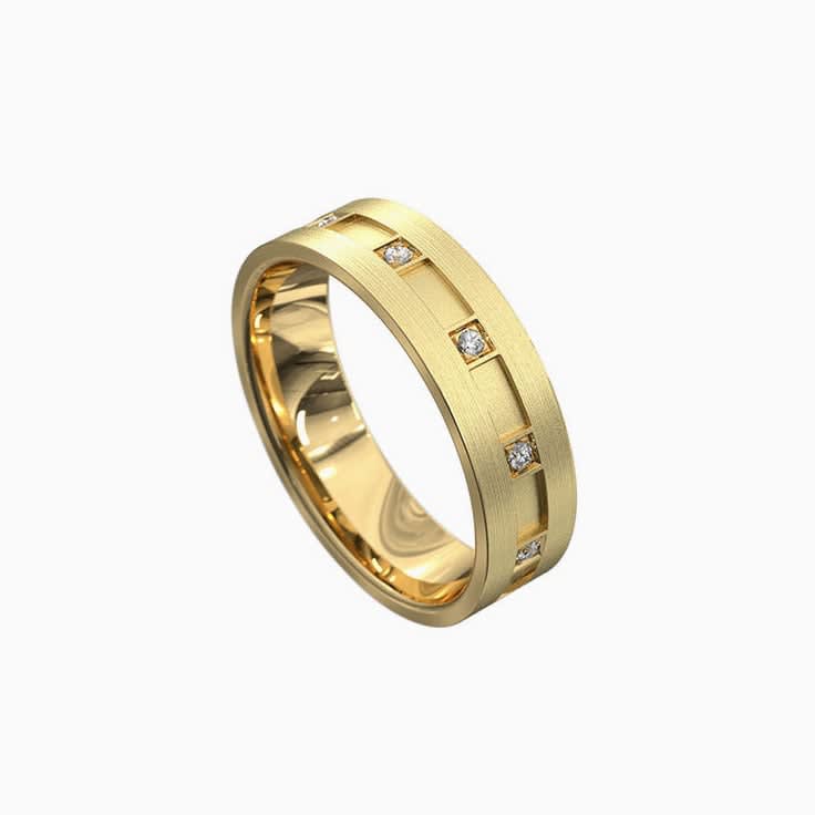 Mens diamond ring 7065