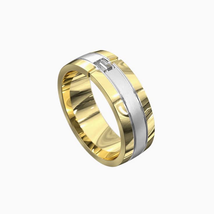 Diamond mens ring 7066