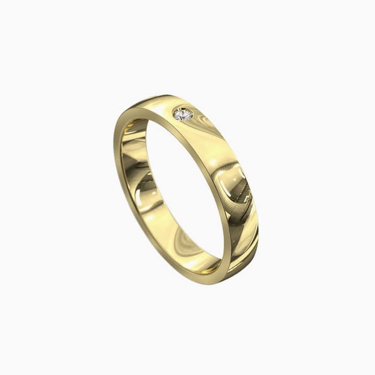 Classic wedding ring 7049