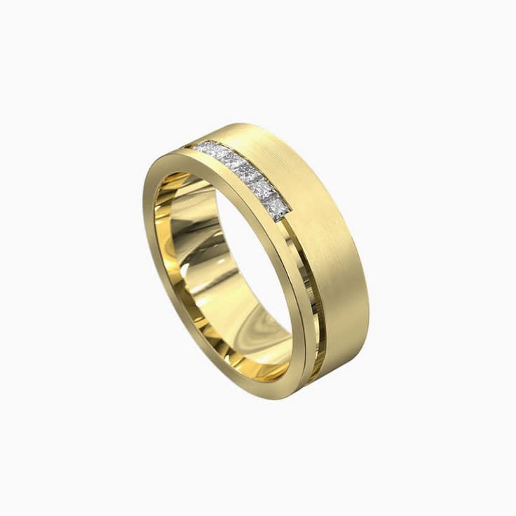 mens diamond ring7074