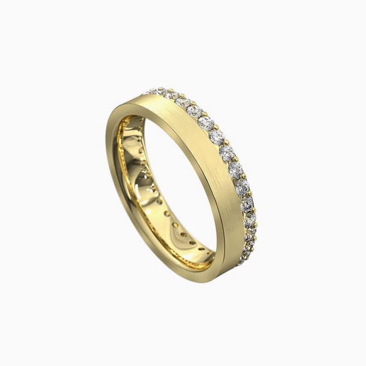 Diamond mens ring 7079