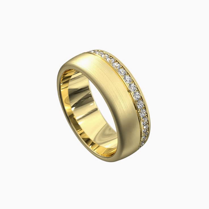 diamond mens ring 7098