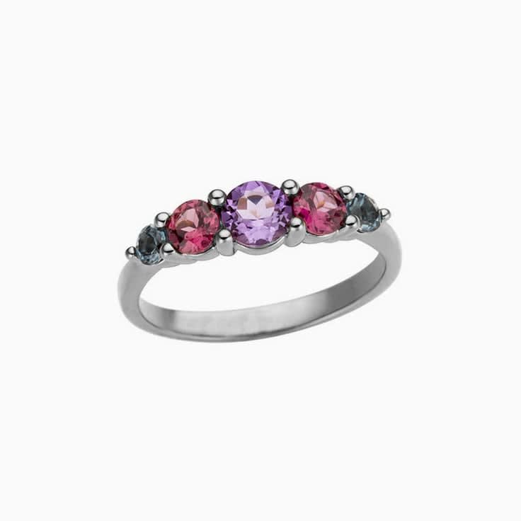 Multi colour ring