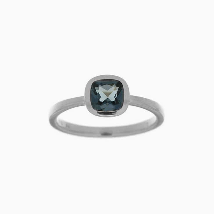 London Blue Antique Ring