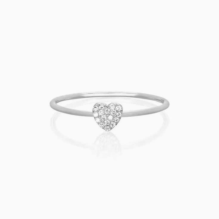 Diamond Heart Ring